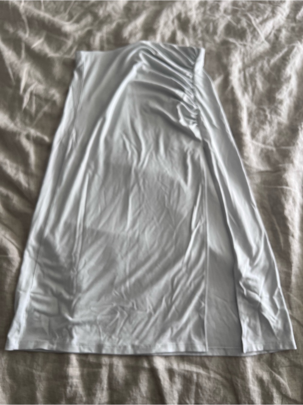Aritzia Light Gray Skirt